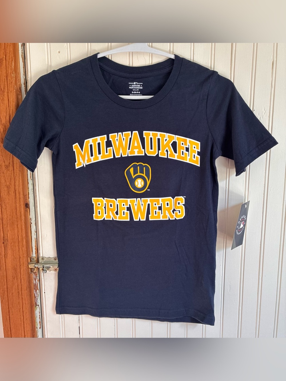 Navy Kids Tee - Official MLB Graphic